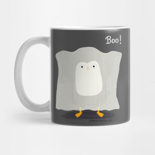 Boo Ghost Penguin Mug